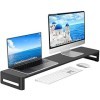 VAYDEER Support de Moniteur Double en métal - Support de Transfert de données pour 2 moniteurs - Support de Moniteur en métal