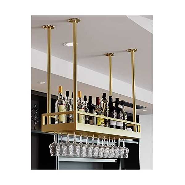 Casier à vin suspendu - Casier à vin Casier à vin au plafond Casier à vin, Support de verre à vin suspendu, Casier à bouteill