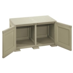 TONTARELLI 8085547908 Meuble Bas/Télé 2 Portes Pleines Plastique Polypropylène