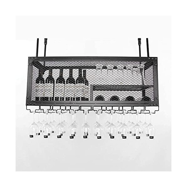 Casier à vin Organisateur Casier À Vin Bar Casier À Verre À Vin Suspendu Casier À Verre Suspendu Armoire À Vin Créative Gobel
