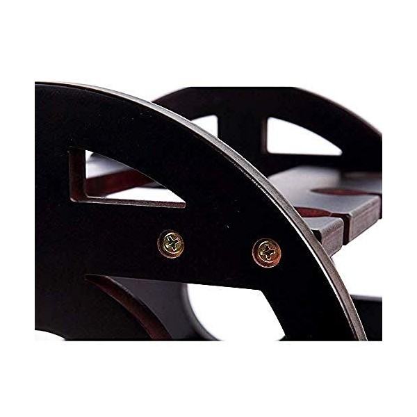 Casier à vin en bois Casier à vin décoratif Casier à vin de table Porte-bouteille de vin - Le casier à verres à vin peut cont