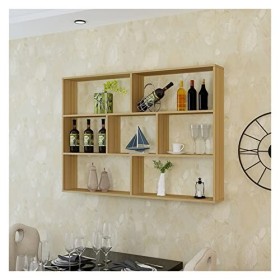 LaxTo ATAAY Cave à vin Simple Ménage Restaurant Casier à Vin Mural Armoire à Vin Hôtel Bar Tenture Murale Maison Armoires à V