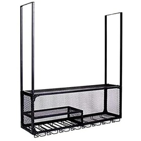 NAMUlA Casier à vin Casier à vin Casier à vin de plafond, bar, restaurant, casier à verres à vin, support de verres à pied su