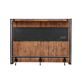 Bar Design Style Industriel & Atelier Métal et Bois dacacia Massif/Facture et Finitions soignées – Collection Workshop