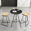 Ensemble Table de Bar et tabourets pour la Maison, Ensemble de Table de pub avec tabourets Hauts pour Cuisine, Salle à Manger