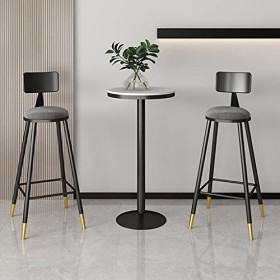 Ensemble de Table de Salle à Manger à Hauteur de comptoir de Cuisine, Ensemble de Table de Bar, Table de pub Moderne et chais