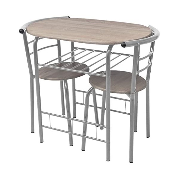 AKUUJJIO Home Outdoor AutresBreakfast Bar Set MDF