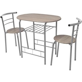 AKUUJJIO Home Outdoor AutresBreakfast Bar Set MDF