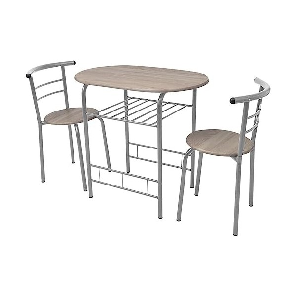 AKUUJJIO Home Outdoor AutresBreakfast Bar Set MDF