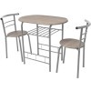 AKUUJJIO Home Outdoor AutresBreakfast Bar Set MDF