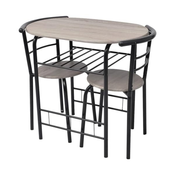 AKUUJJIO Home Outdoor AutresBreakfast Bar Set MDF