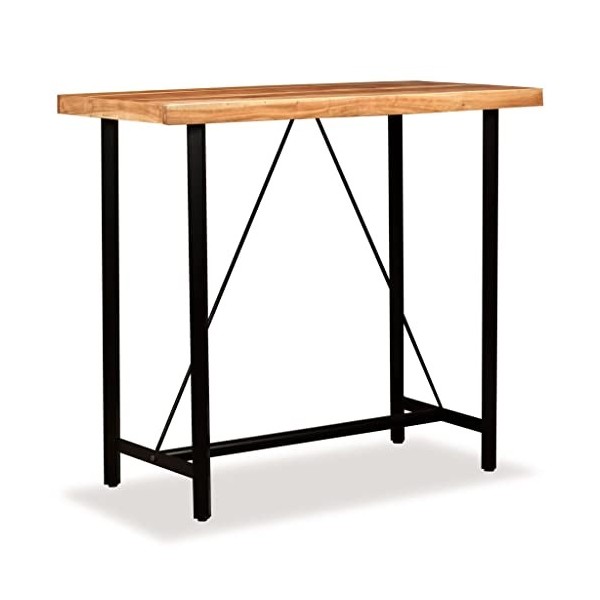 Générique Ensemble de Bar 5 pcs Bois dacacia Massif et de récupérationMeubles,Ensembles de Meubles,Meubles de Salle à Manger