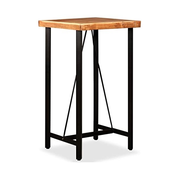 Générique Ensemble de Bar 3 pcs Bois dacacia Massif et de récupérationMeubles,Ensembles de Meubles,Meubles de Salle à Manger