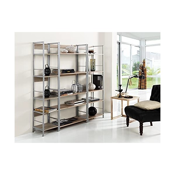 Kit Closet étagère Kala 52&nbsp;Couleur Industriel Série, Gris, Unique