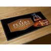 Tapis de bar personnalisé en bois et verre à whisky