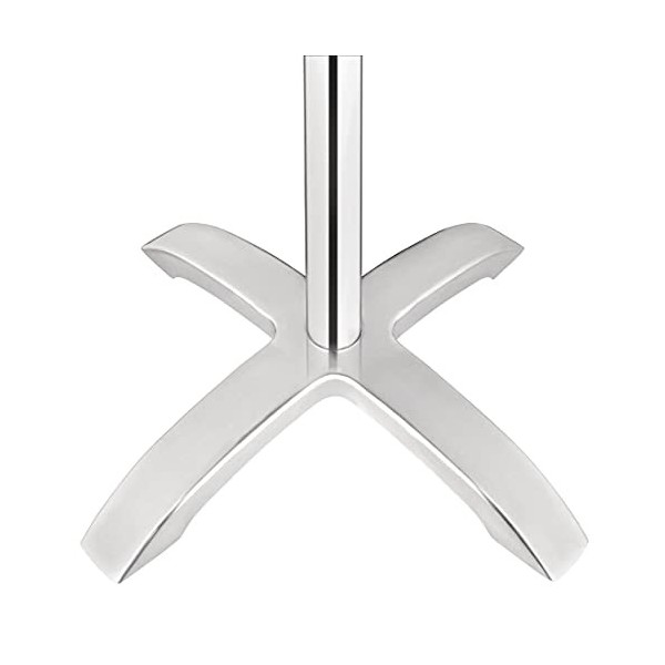 Boléro Base de tableà quatre pieds en aluminium brossé 680 x 660 x 660 mm pour intérieur et extérieur