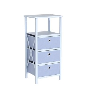 Kit Closet Meuble Aux. 3&nbsp;CAJ. Tissu Gris dappoint