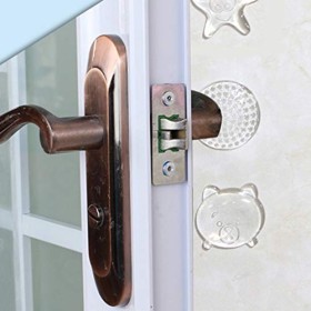4 Pièces Protecteur De Poignée De Porte Butée De Bouton De Porte Butée De Protection Murale Pare-chocs De Mur De Porte Butoir