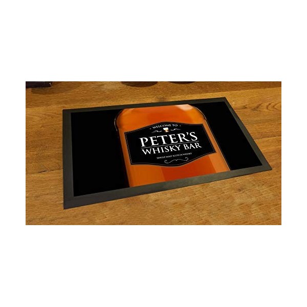 Artylicious Tapis de Bar personnalisé Whisky