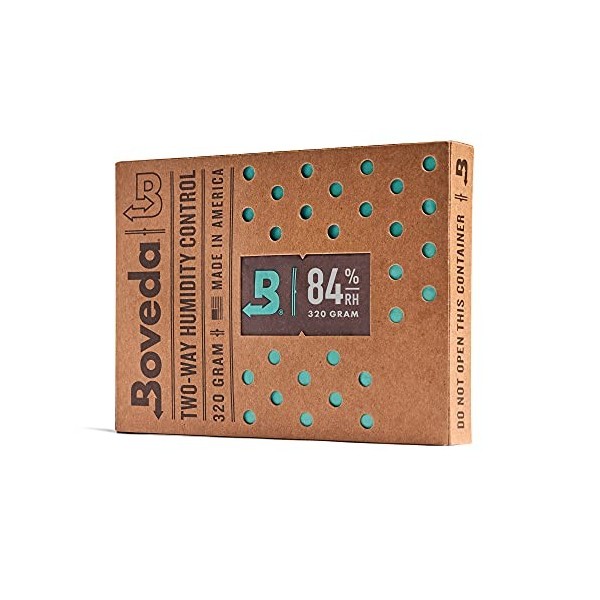 Boveda pour cigares | régulateur dhumidité dans les 2 sens à 84% dHR pour humidifier une cave à cigares | taille 320 pour c