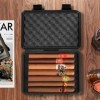 Volenx Boîte à Cigare, Humidor Cigare de Voyage Portable, Étui Cigare de Haute Qualité pour 7 Cigares – Scellé et Étanche Ci