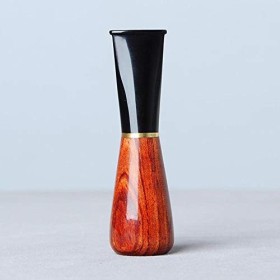 MUXIANG Porte-embout de cigare, filtre à cigare, fabriqué à la main, en bois de rose 40 anneaux 