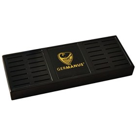 GERMANUS Cave à cigares avec fenêtre Marron