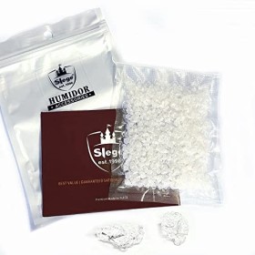 Cave à Cigares Humidificateur Cigare Cristal, Cristaux Humidificateur pour Cave à Cigare, Garder Humidité Pour 300 Cigares, C