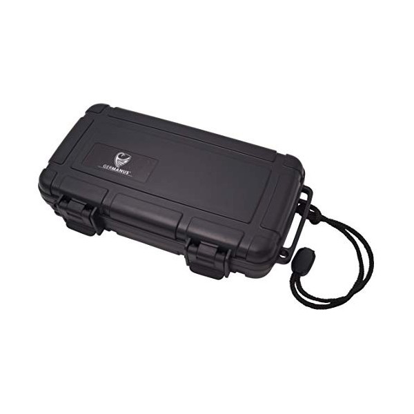 GERMANUS Cave a cigares de voyage, noire