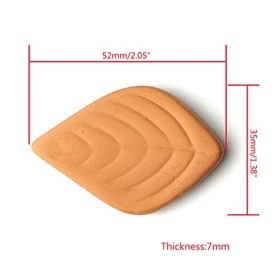 Yushu Humidificateur de tabac, humidificateur portable pour cigare, hydratant réutilisable pour tabac, argile en forme de feu