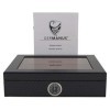 GERMANUS Humidor Mensalla 30 cigares carbone