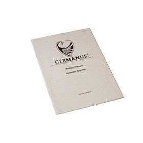 GERMANUS Humidor Licca avec hygromètre numérique et GERMANUS cristal humidificateur Cave à cigares,