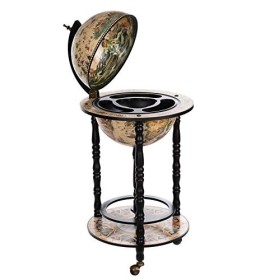 Hausbar 33001WB Bar Globe décoratif Noir et Blanc 100 cm