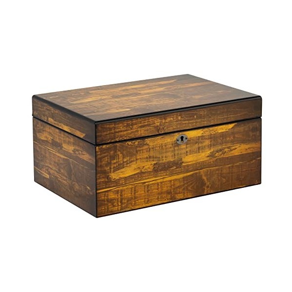 Quality Importers Trading Adirondack Cave à cigares pour jusquà 100 cigares avec cèdre espagnol