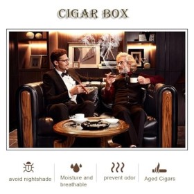 Armoire À Cigares Électrique 25L Cave À Cigares Électronique À Température Constante Et Humidification Armoire À Vin Rouge Ré