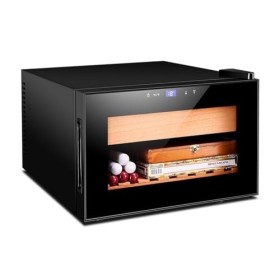 Armoire À Cigares Électrique 25L Cave À Cigares Électronique À Température Constante Et Humidification La Réfrigération Peut 
