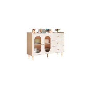 CLAUNEL Cave à Vin Buffet Moderne Minimaliste Salon Armoire à vin Armoire de Rangement Armoire de Rangement Murale Armoire de