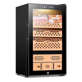 Armoire À Cigares Électrique Cave À Cigares Armoire De Contrôle De Température des Caves À Cigares Électriques 70L Peut Conte