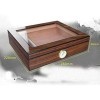 Boîtes À Cigares, Cave À Cigares, Cave À Cigares en Chêne avec Humidificateur Et Hygromètre, Boîte À Cigares
