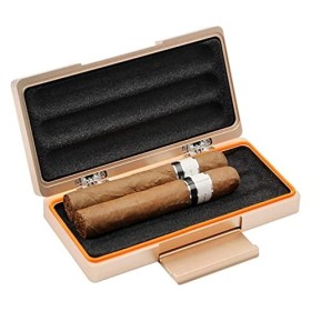 Boîtes À Cigares, Boîte À Cigares de Voyage, Cave À Cigares, Boîte À Cigares Étanche, Étui À Cigares Portable Robuste, Protec