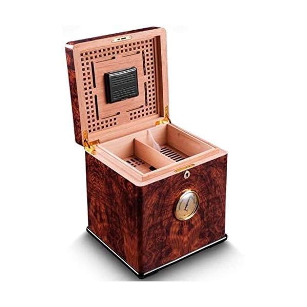 Boîtes À Cigares, Cave À Cigares, Cave À Cigares Cave À Cigares Boîte Hydratante Et Vieillissante À Cigares de Capacité Ensem