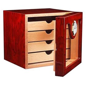Boîtes À Cigares, Ensemble pour Fumer/Accessoires pour Cigares, Cave À Cigares, Armoire, Étui À Cigares Portable, Hygromètre,