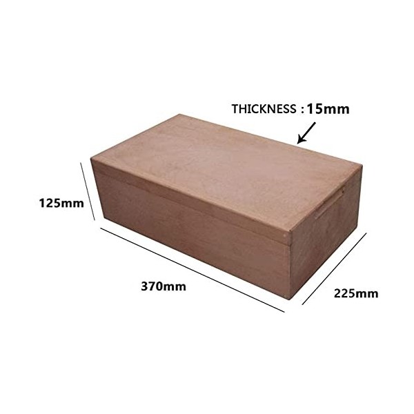 Boîtes À Cigares, Cave À Cigares, Boîte À Cigares en Bois de Cèdre, Boîte À Cigares sans Peinture, Armoire À Cigares, Boîte À