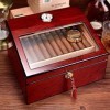 Boîtes À Cigares, Caves À Cigares, Étui À Cigares en Cèdre, Boîte À Cigares À Double Rangement, Boîte À Cigares en Verre, Boî