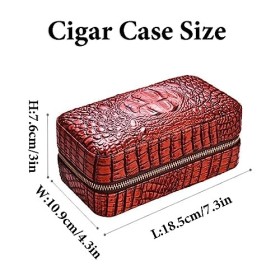 Boîtes À Cigares, Caves À Cigares Uniques, Boîte À Cigares Humide, Étui À Cigares Intérieur en Cèdre, Boîte À Cigares À Ferme