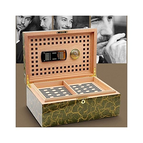 Boîtes À Cigares, Boîte À Cigares, Cave À Cigares, Boîte DHumidification de Cigares, Boîte de Rangement de Cigares Avec Humi