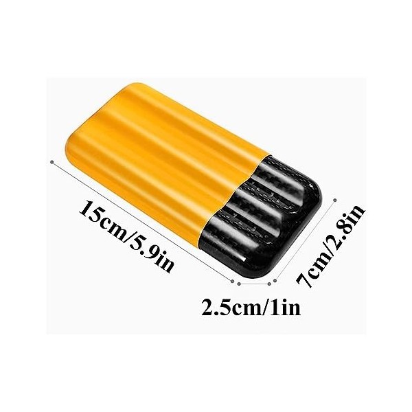 Boîtes À Cigares, Caves À Cigares, Étui À Cigares Moderne, Boîte À Cigares de Voyage, Cave À Cigares Fendue, Peut Contenir 3