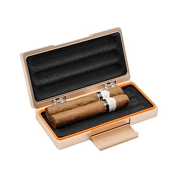 Boîtes À Cigares, Boîte À Cigares de Voyage, Cave À Cigares, Boîte À Cigares Étanche, Étui À Cigares Portable Robuste, Protec