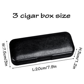 Boîtes À Cigares, Caves À Cigares Élégantes, Finition en Cuir, Boîte À Cigares de Voyage, Boîte À Cigares Doublée de Cèdre, P