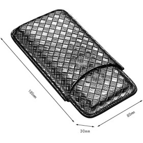 Boîtes À Cigares, Étuis À Cigares pour Cave À Cigares, Boîte À Cigares Hydratante Portable, Boîte À Cigares Doublée de Cèdre 